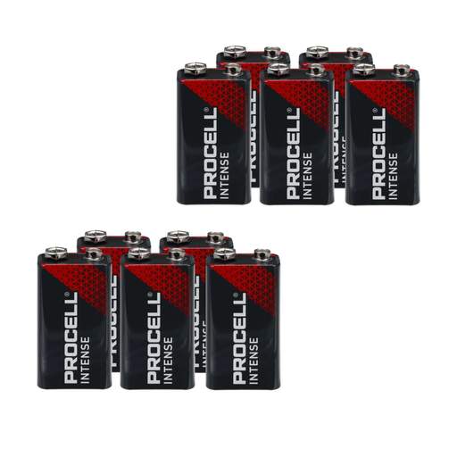 Procell 9V MN1604 PP3 Alkaline Procell Battery (Pack of 10)