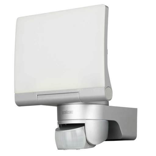 Steinel 13.7W XLED Home 2 S Floodlight with PIR Silver 3000K