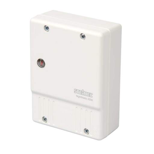 Steinel NightMatic 2000 Photoelectric Lighting Controller White
