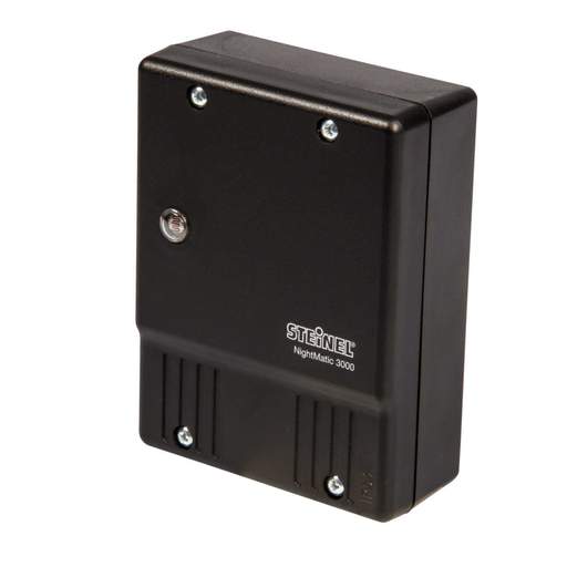 Steinel NightMatic 3000 Vario Photoelectric Lighting Controller Black