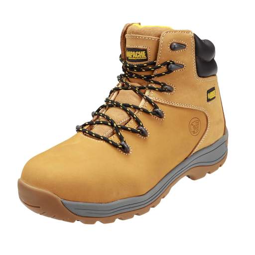 Apache Size 7 Apache Safety Boot Wheat