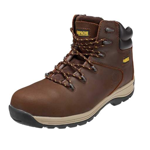 Apache Size 12 Apache Safety Boot Brown