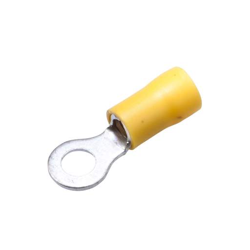 SWA 5mm Yellow Ring Crimp Lugs for 6mm Cables (Pack of 100)