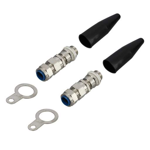 SWA M20S E1FW Reversible Cone Nickel Plated Flameproof Gland (Pack of 2)
