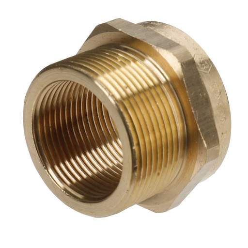 SWA M32 Male x M25 Female Flameproof Reduction Adaptor Brass (Sold in 1's)