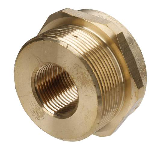 SWA M40 Male x M20 Female Flameproof Reduction Adaptor Brass (Sold in 1's)