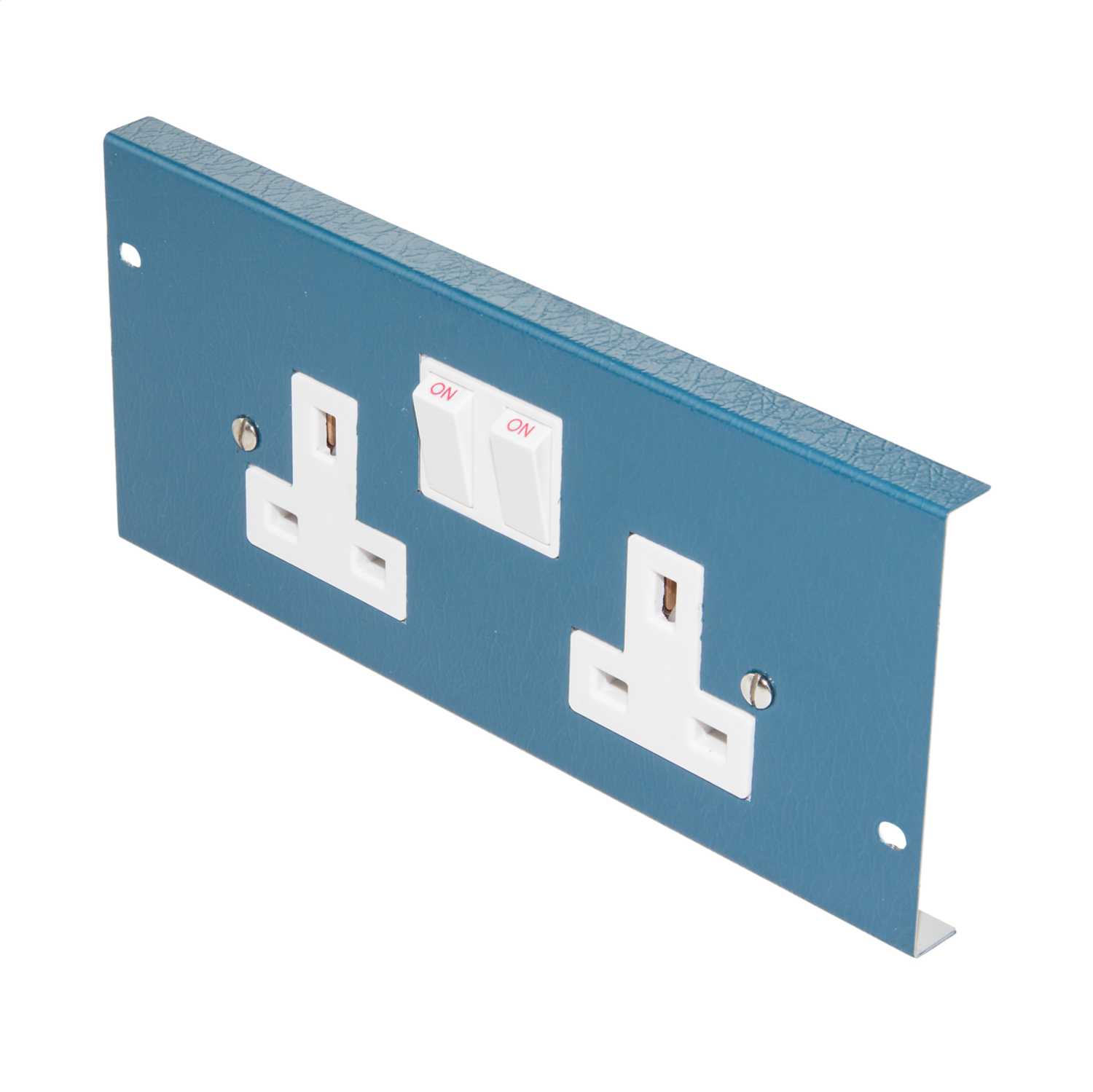 Tamlex 13A 2 Gang Double Switched Socket for Cavity Floor Service Box ...