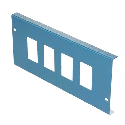 Tamlex Plate for 4 x RJ45 / LJ6A for Cavity Floor Service Box
