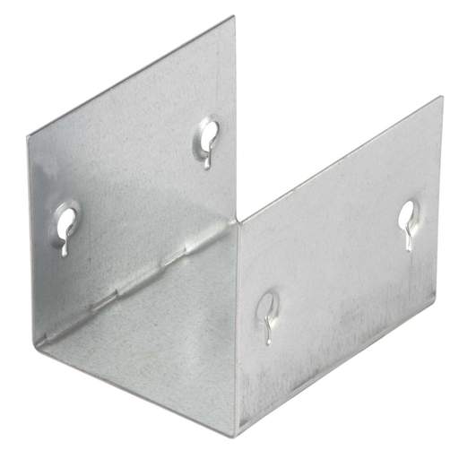 Tamlex 50mm x 50mm U Shaped Sleeve Coupler for Turnbuckle Trunking (Sold in 1s)