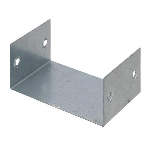 Tamlex 100mm x 50mm U Shaped Sleeve Coupler for Turnbuckle Trunking (Sold in 1's)