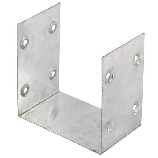 Tamlex 100 mm x 100 mm U Shaped Sleeve Coupler for Turnbuckle Trunking (Sold in 1s)