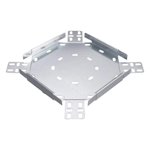 Tamlex 100mm Fourway for Medium Duty Tray with Integral Coupler (Sold in 1's)