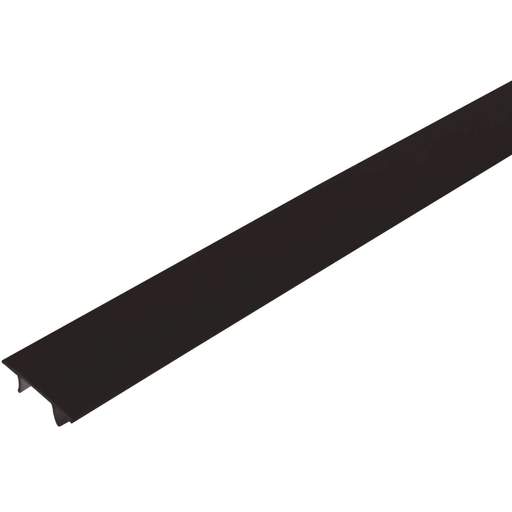 Tamlex Plastic PVC Capping Lid for Strut Black (3m Length)