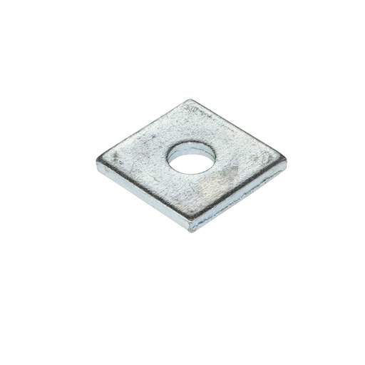 Tamlex 1 x 6mm Hole Flat Square Plate for Strut (Sold in 1's)