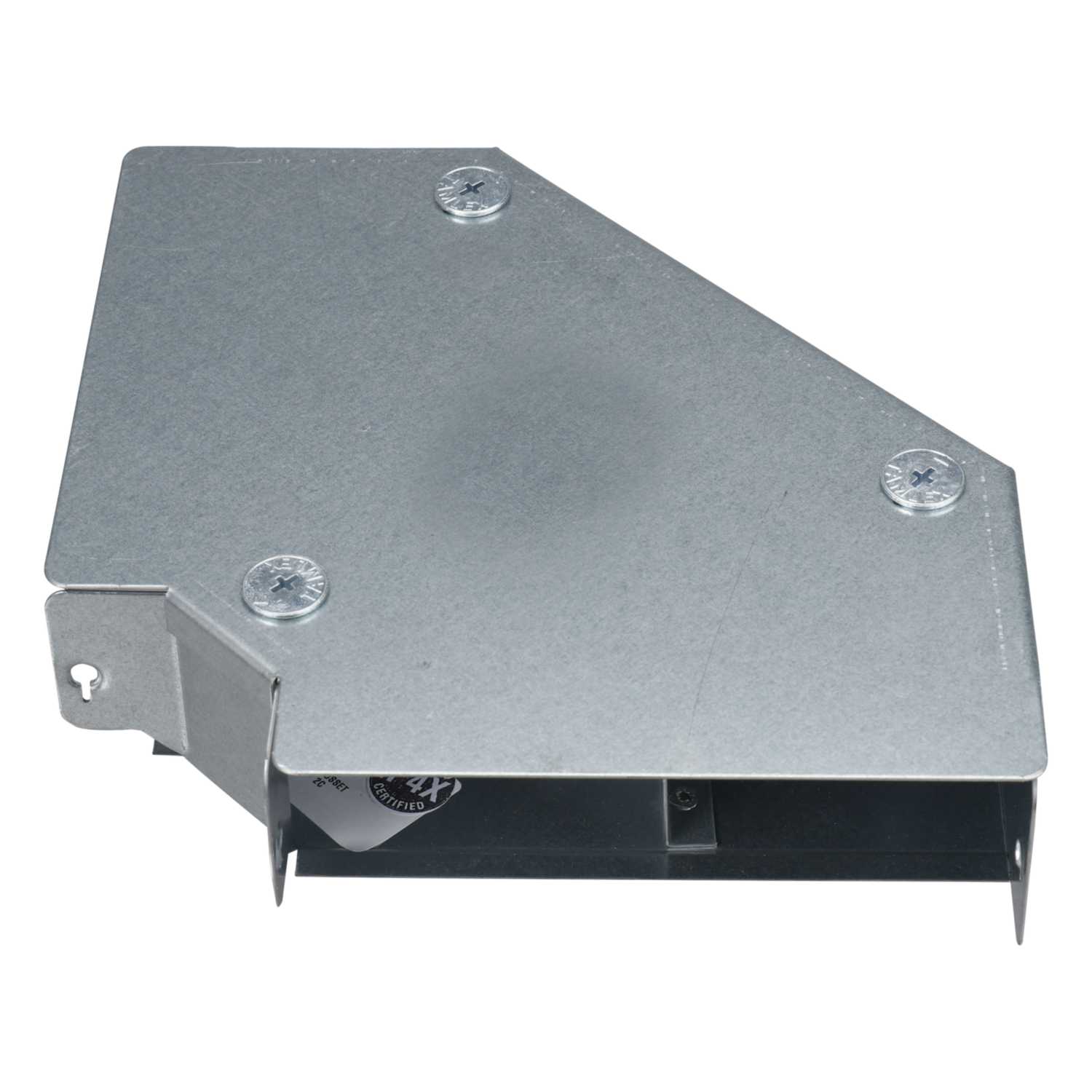 Tamlex 150mm x 50mm 90° IP4X Turnbuckle Top Lid Bend 2 Compartment