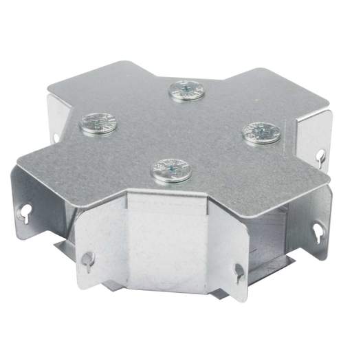 Tamlex 50mm x 50mm IP4X Turnbuckle Gusset Four Way (Sold in 1's)