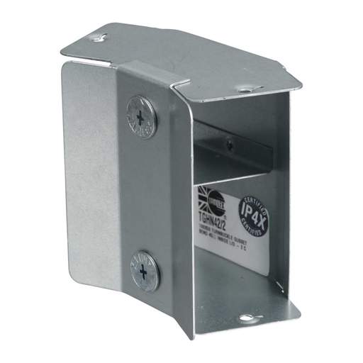 Tamlex 100mm x 50mm IP4X Turnbuckle 45° Inside Lid Bend 2 Compartment (Sold in 1's)