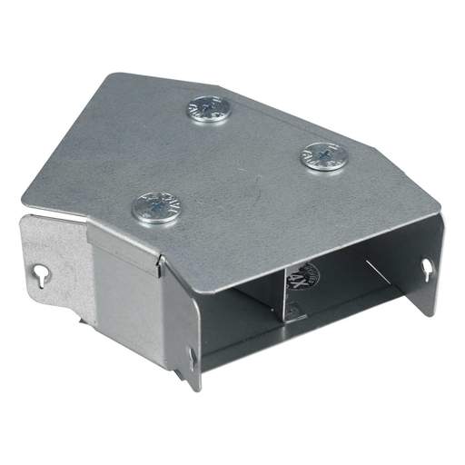 Tamlex 100mm x 50mm IP4X Turnbuckle 45° Top Lid Bend 2 Compartment (Sold in 1's)