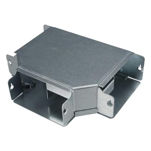 Tamlex 100mm x 50mm IP4X Turnbuckle Gusset Tee Top Lid 2 Compartment (Sold in 1's)