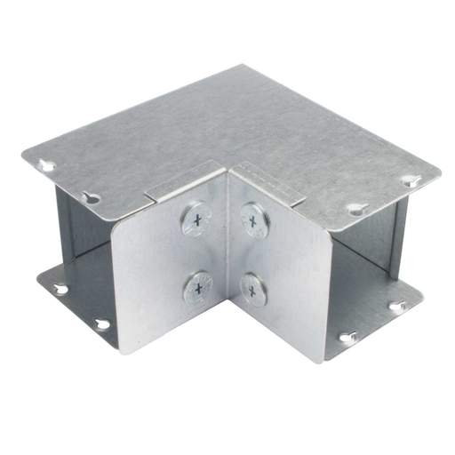 Tamlex 75mm x 75mm IP4X Turnbuckle 90° Sharp Bend Inside Lid (Sold in 1's)
