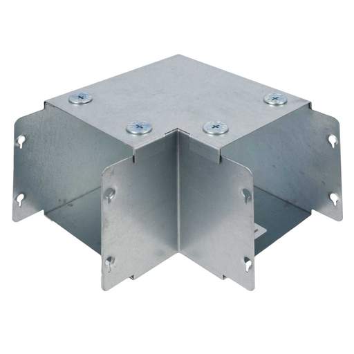 Tamlex 100mm x 100mm IP4X Turnbuckle 90° Sharp Bend Top Lid (Sold in 1's)