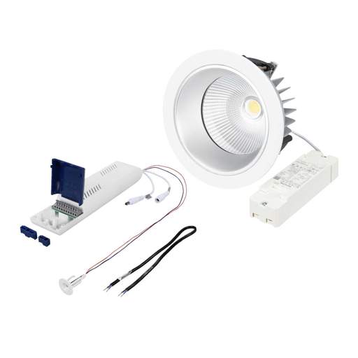 Tamlite Ikon 18W LED 200mm Emergency Downlight 4000K