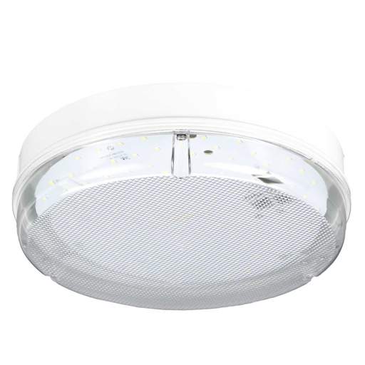 Xcite X1 8W - 16W LED CCT Circular Bulkhead White / Prismatic