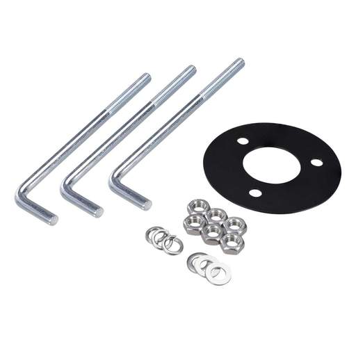 Xcite X1 Bollard J-Bolt Ground Mounting Kit