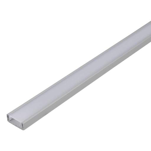 Xcite 1m Shallow Surface Aluminium Profile for LED Strip