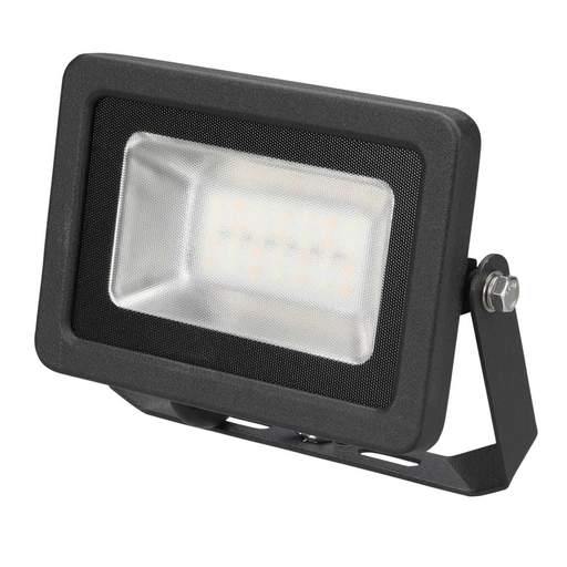 Xcite 10W LED Tri-Colour Floodlight Black