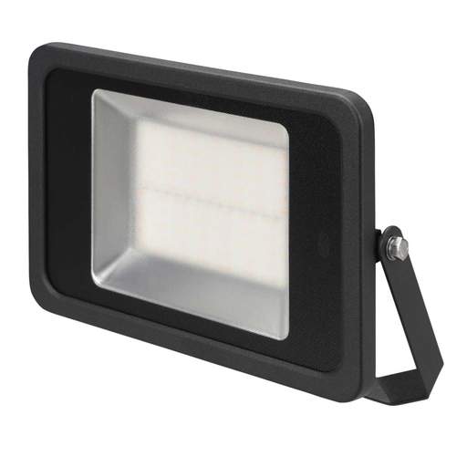 Xcite 30W LED Tri-Colour Floodlight with Microwave Sensor Black