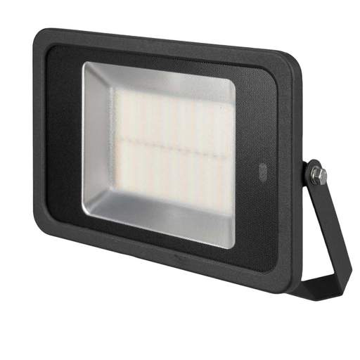 Xcite 50W LED Tri-Colour Floodlight with Microwave Sensor Black