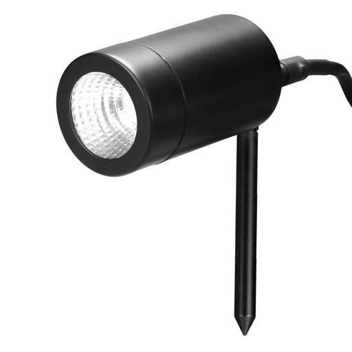 Xcite 5W LED Garden Spike Light Black 3000K
