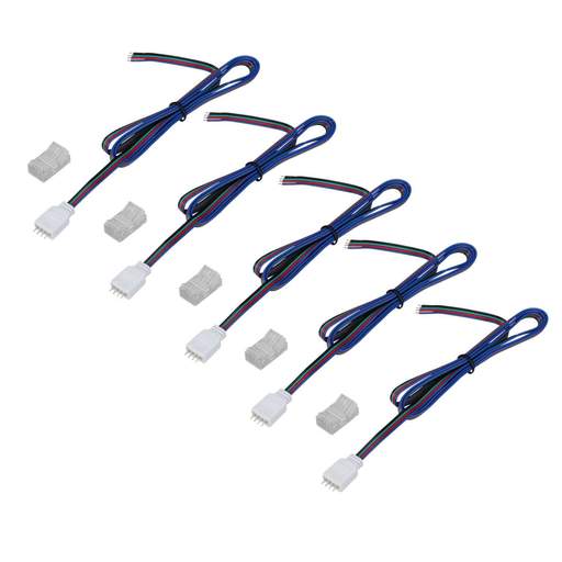 Xcite 1m RGB Starter Lead (Pack of 5)