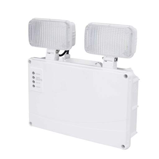 Xcite LED Non Maintained Emergency Twinspot with Self Test IP65