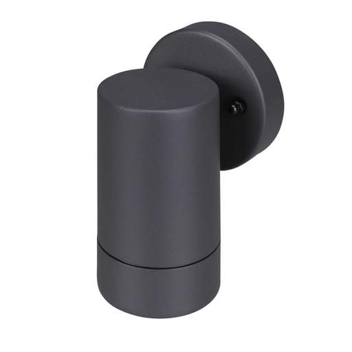 Xcite GU10 Down Wall Light Anthracite Grey