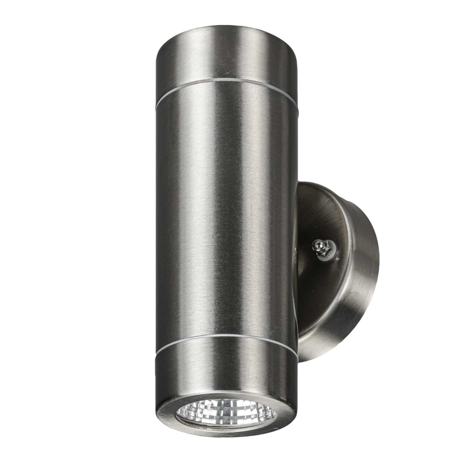 Xcite 10W LED Up / Down Wall Light Stainless Steel 3000K (XCUD210WWSS ...