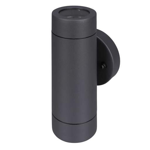 Xcite GU10 Up / Down Wall Light Anthracite Grey (XCUD2LG) | CEF
