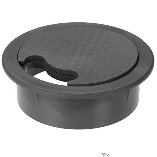 Tass 80mm Desk Grommet Grey