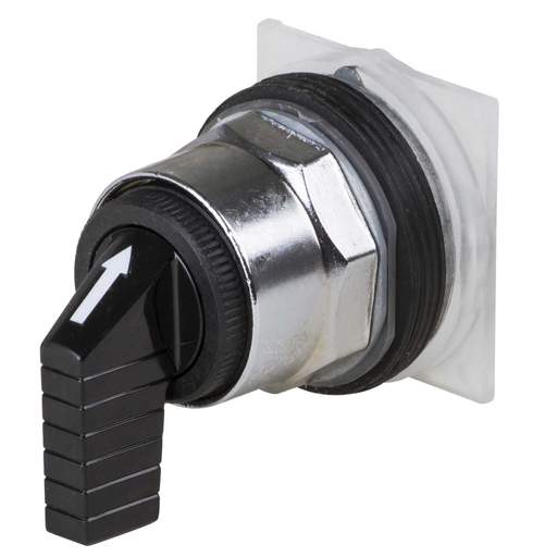 Schneider Harmony 9001 Selector Switch 3 Positions Black