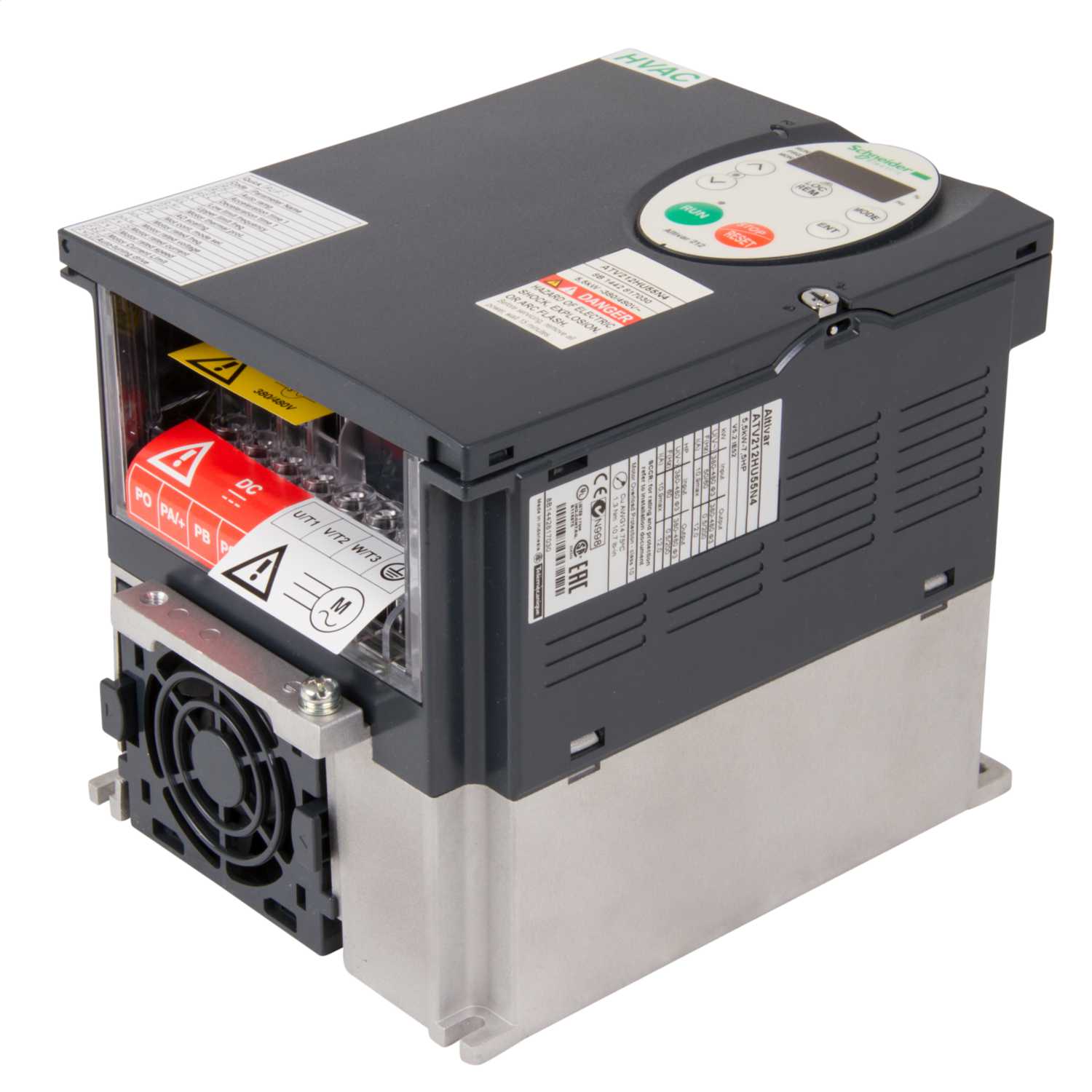 Schneider Altivar H N4 480V 5.5kW Variable Speed Drive (ATV212HU55N4) CEF