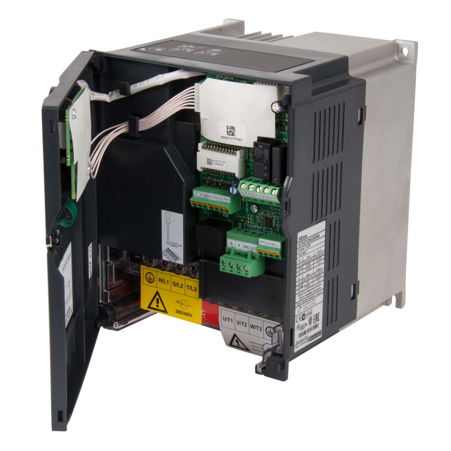 Schneider Altivar H N4 480V 5.5kW Variable Speed Drive (ATV212HU55N4) CEF