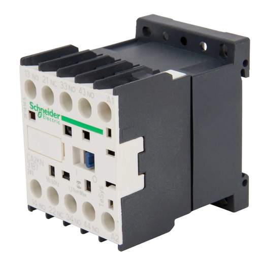 Schneider TeSys 24V Control Relay 3 NO + 1 NC Contacts