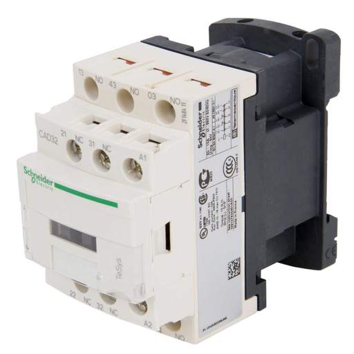 Schneider TeSys 220V AC 10A Control Relay 3 NO + 2 NC Contacts