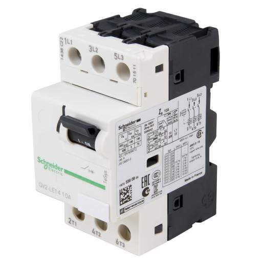 Schneider TeSys 10A Motor Protection Circuit Breakers