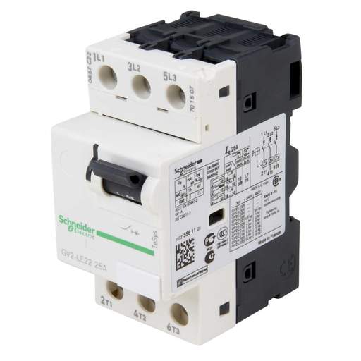Schneider TeSys 25A Motor Protection Circuit Breakers