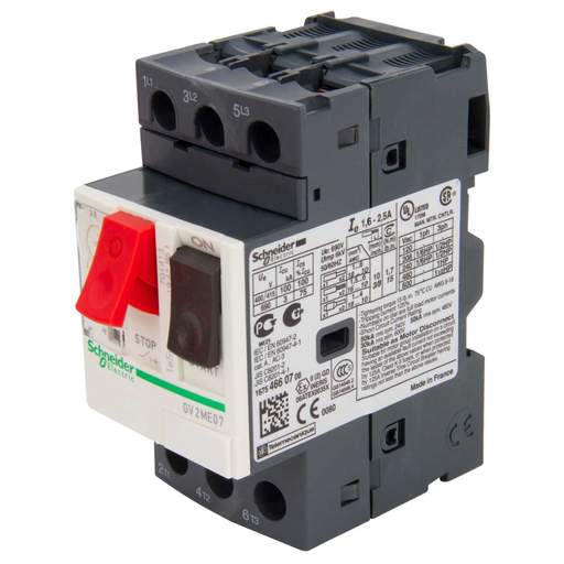 Schneider TeSys 1.6A-2.5A 100kA Circuit Breaker Thermal Magnetic