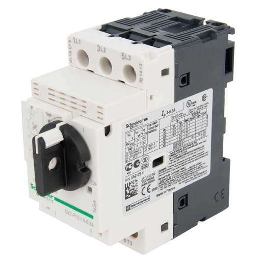Schneider TeSys 4A-6.3A 100kA Circuit Breaker Thermal Magnetic 415V