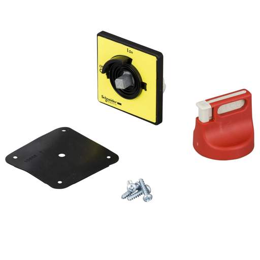 Schneider TeSys 60mm x 60mm Rotary Handle Red