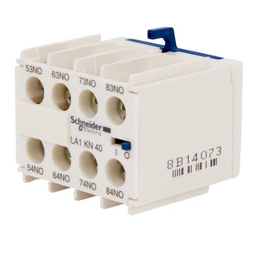 Schneider TeSys Auxiliary Contact Block 4 NO Contacts